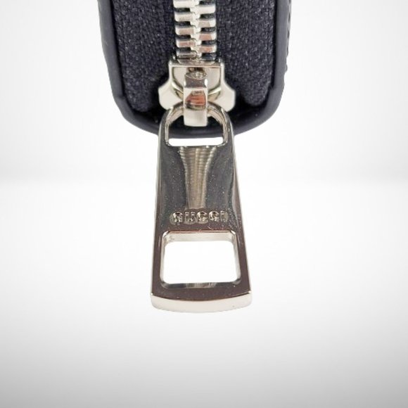 GUCCI GG SIGNATURE ZIP AROUND WALLET - Picture 10 of 12